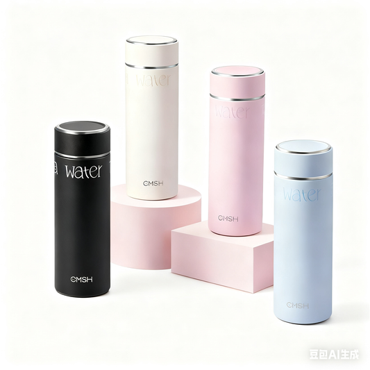 ILAHUI Solid Color Thermos Cup 550ML 36175570