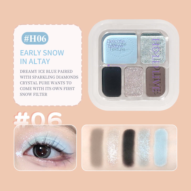 Hold Live Cloud Gauze Dot Eye Eye Shadow Plate