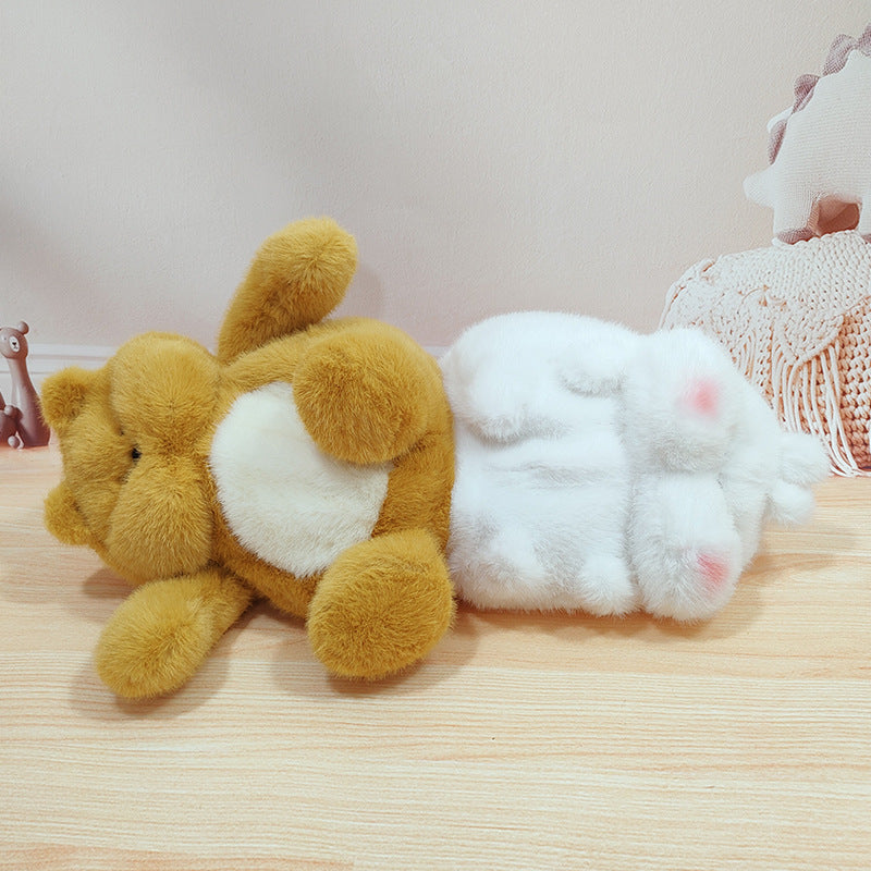ILAHUI Bear Flip Rabbit Double-sided Doll 73845680