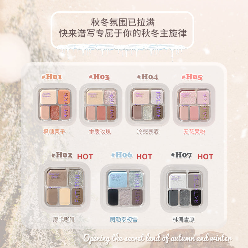 Hold Live Cloud Gauze Dot Eye Eye Shadow Plate