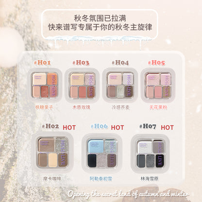 Hold Live Cloud Gauze Dot Eye Eye Shadow Plate