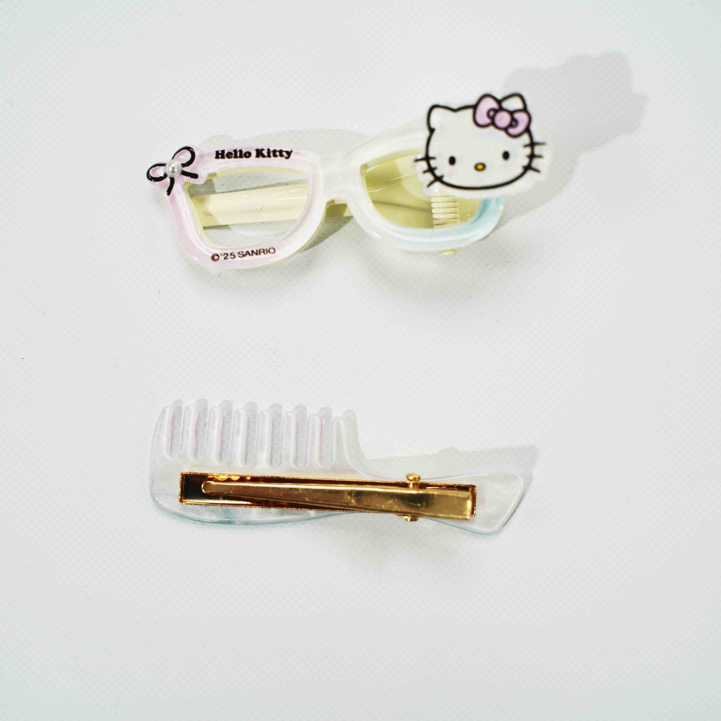Serie de pinzas para el cabello rosa de HelloKitty