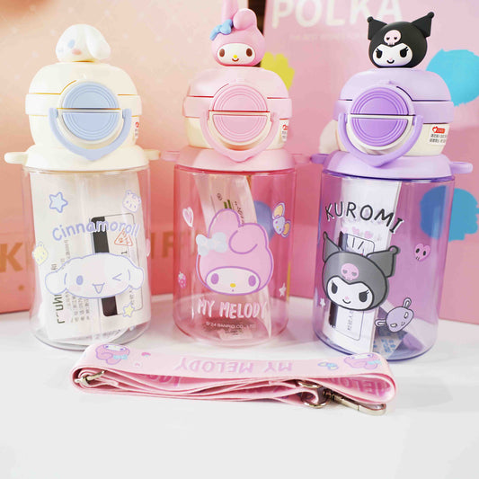 Saniro Water Bottle With Strap 500ml