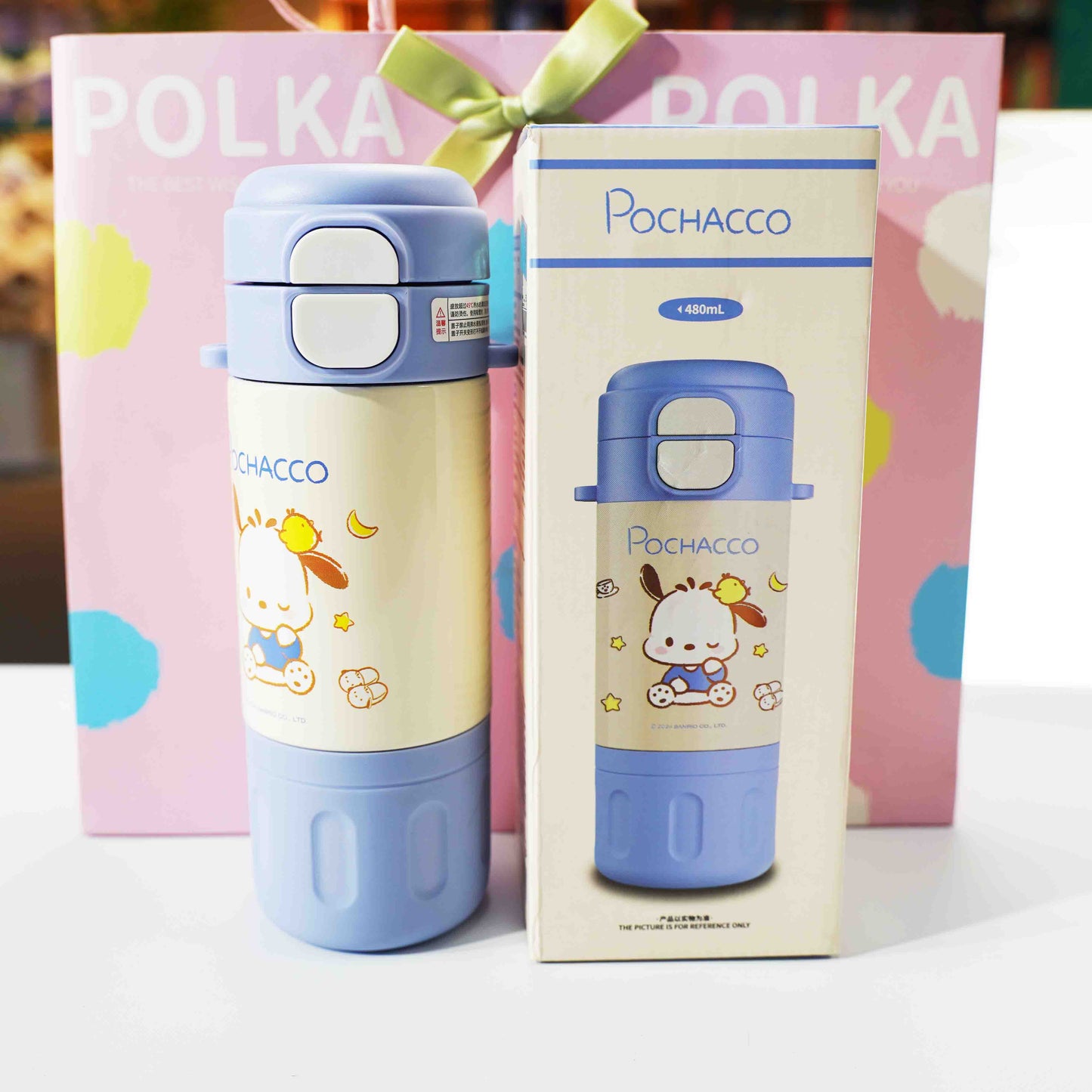 Saniro Pochacco Water Botter 480ml
