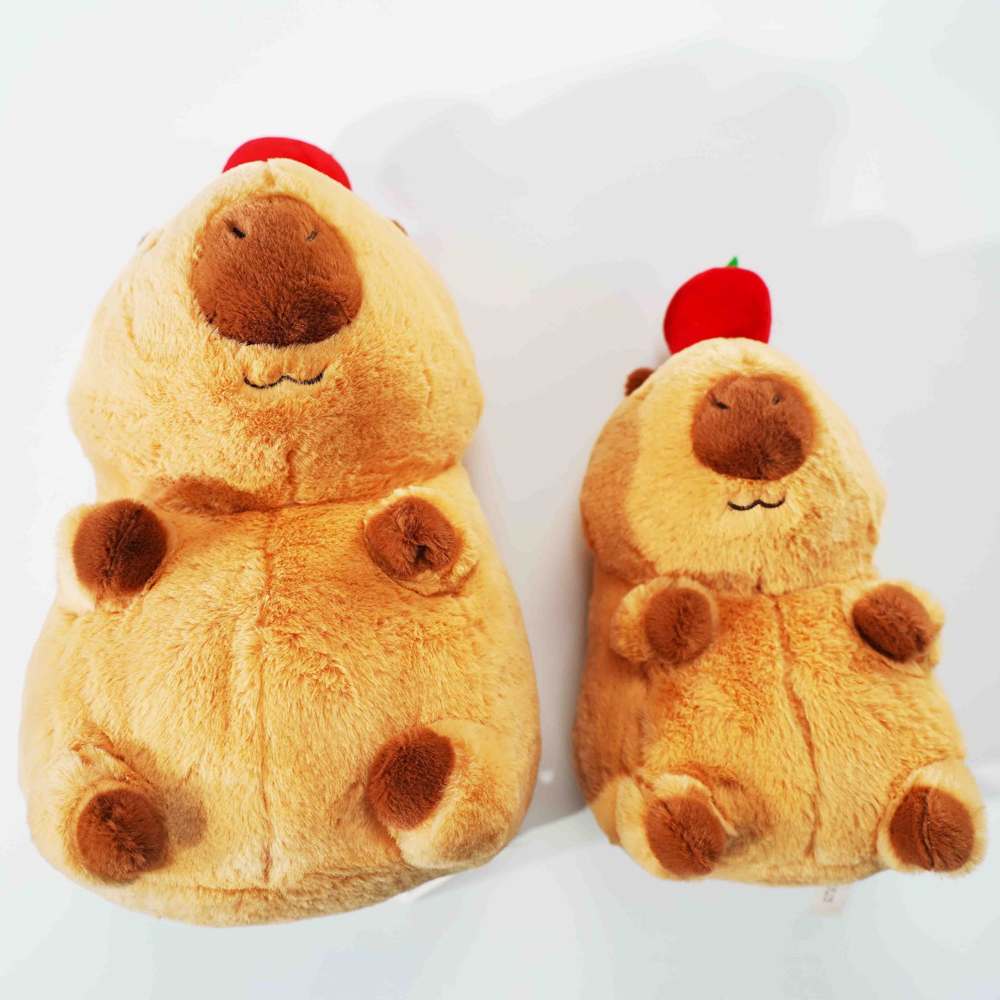 Peluches de carpincho (22 cm, 33 cm y 48 cm)
