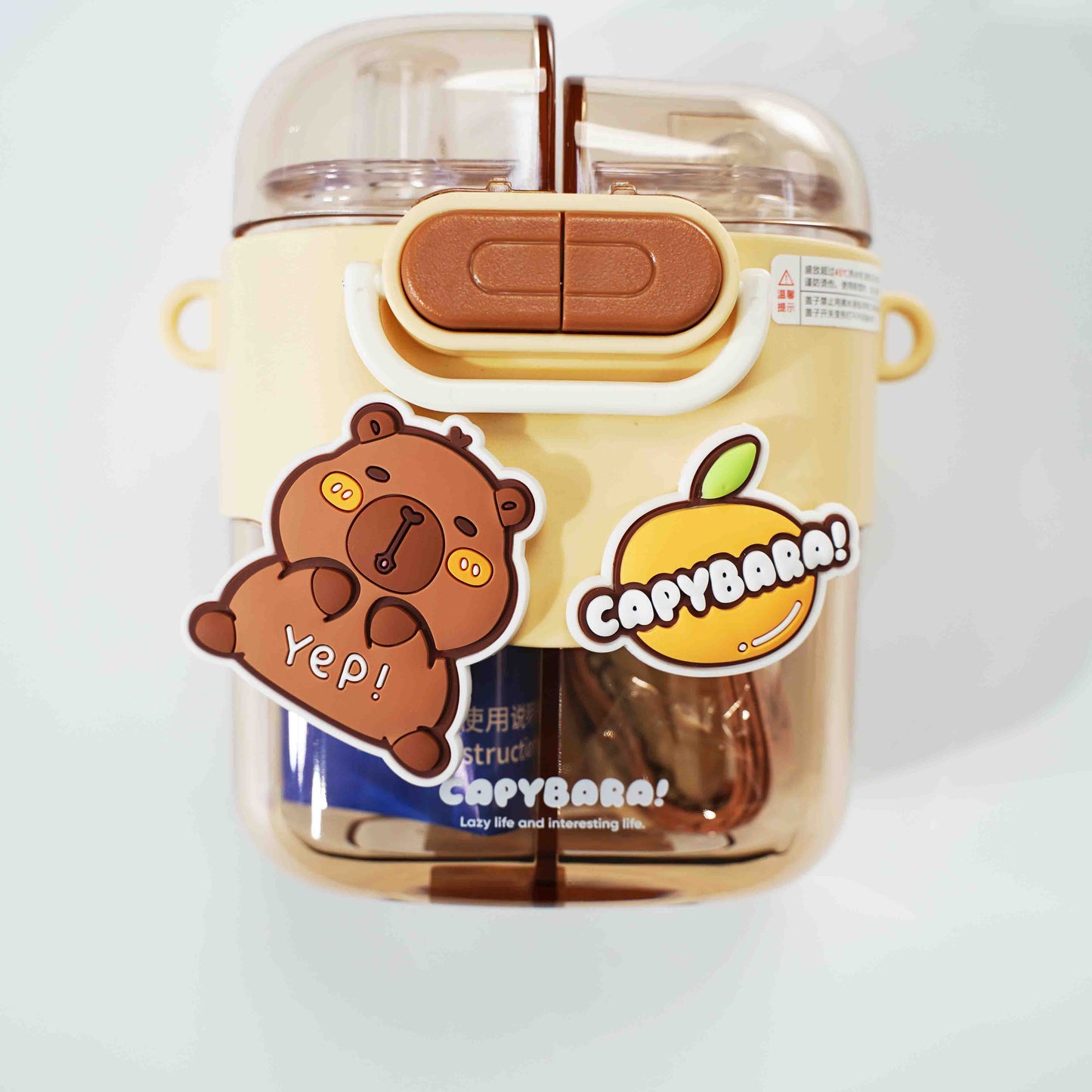 Capybara Water Bottle 600ml