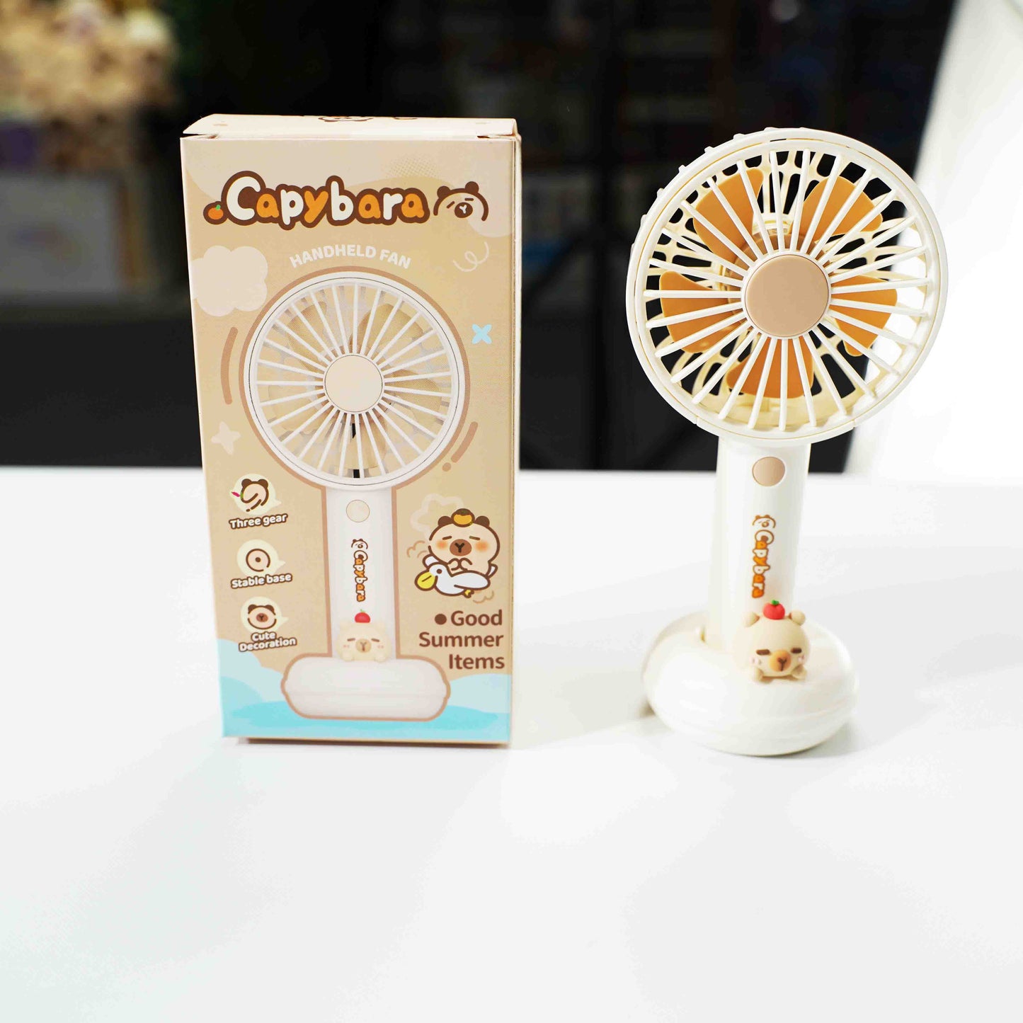 Capybara Desktop Electric Fan