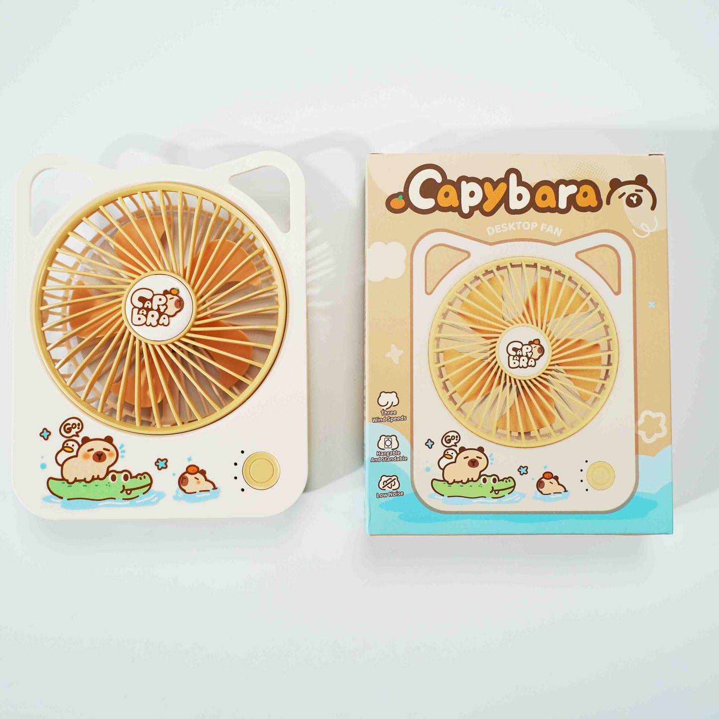 Capybara Electric Fan For Summer