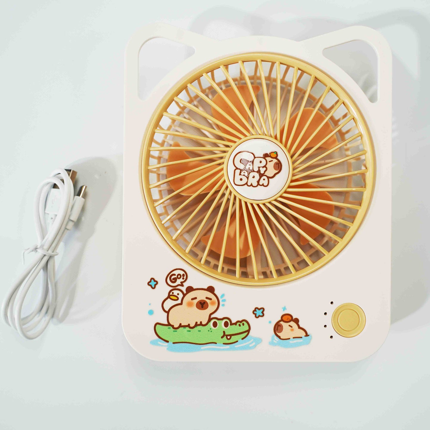 Capybara Electric Fan For Summer