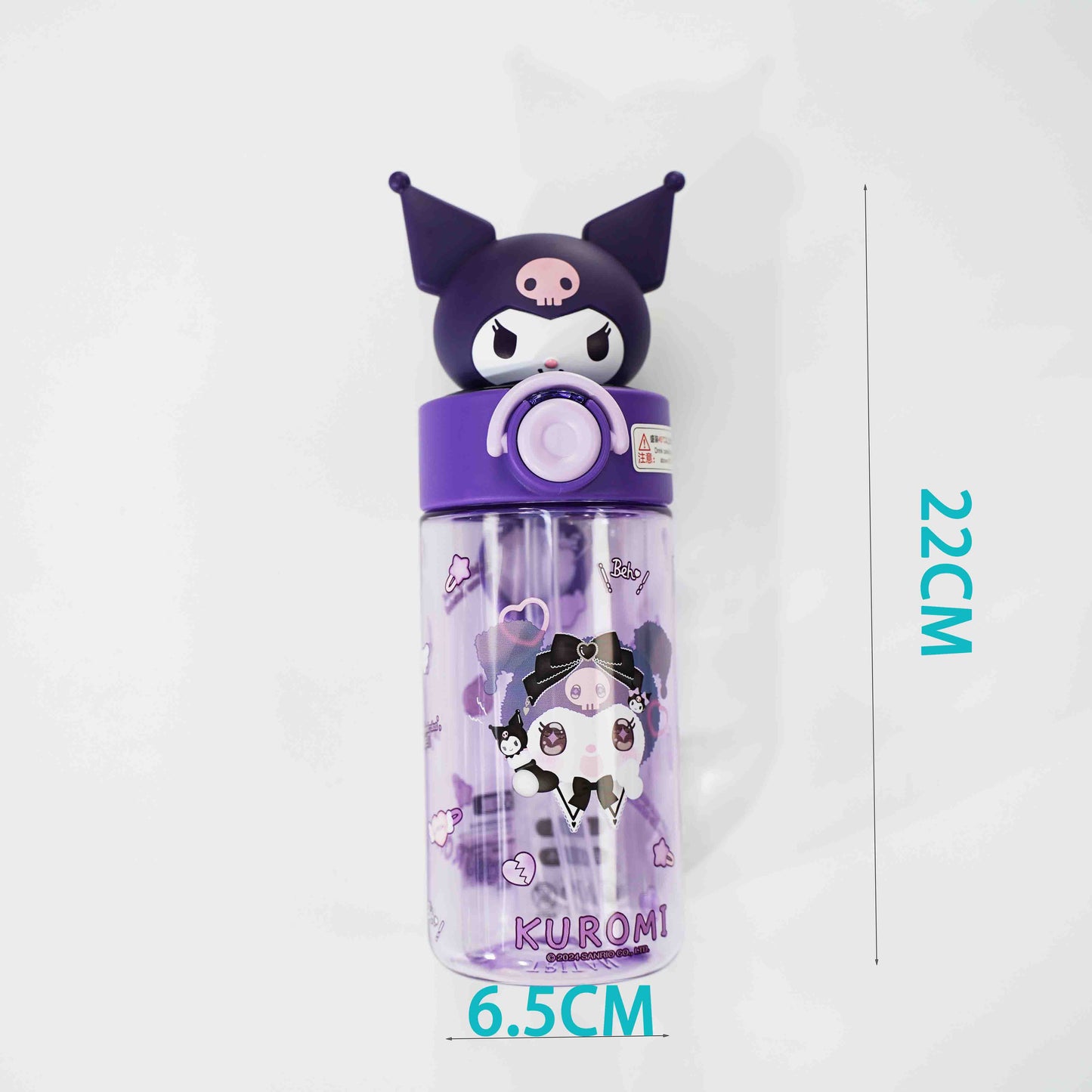 Sanrio Water Bottle 500ml(Kuromi,HelloKitty,Cinamoroll)