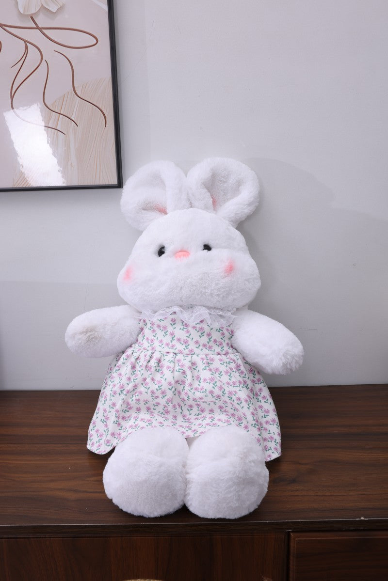 ILAHUI Kawaii Big Eared Rabbit Plush Doll