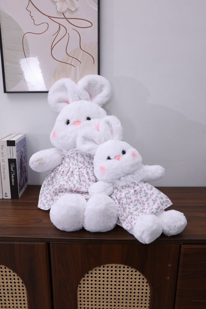 ILAHUI Kawaii Big Eared Rabbit Plush Doll