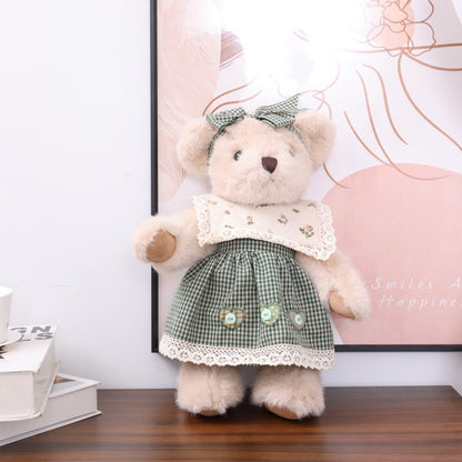 ILAHUI Standing Jointed Bear Plush Doll 32cm 77203780