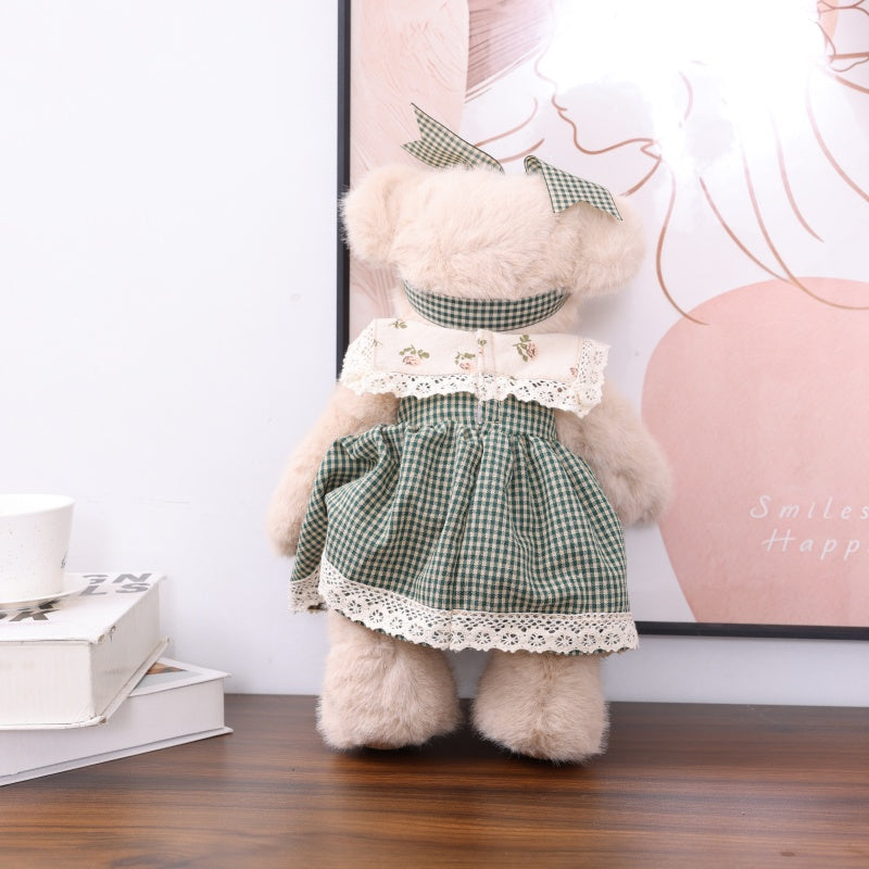 ILAHUI Standing Jointed Bear Plush Doll 32cm 77203780