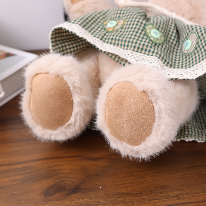 ILAHUI Standing Jointed Bear Plush Doll 32cm 77203780