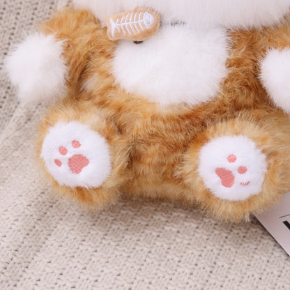 ILAHUI Cute Sitting Cat Plush Doll