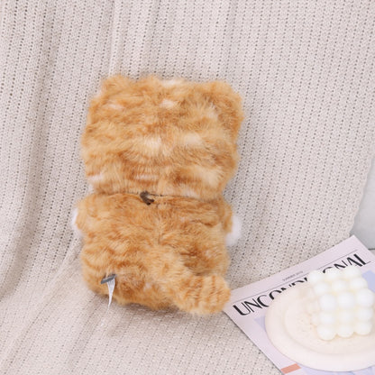 ILAHUI Cute Sitting Cat Plush Doll