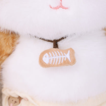 ILAHUI Cute Standing Cat Plush Doll 83289410