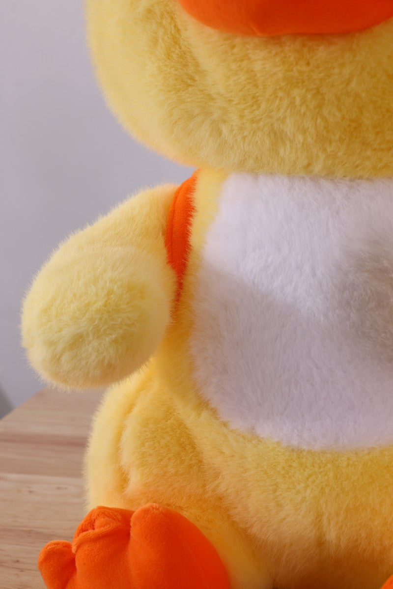 ILAHUI Backpacking Baking Chef Duck Plush Doll