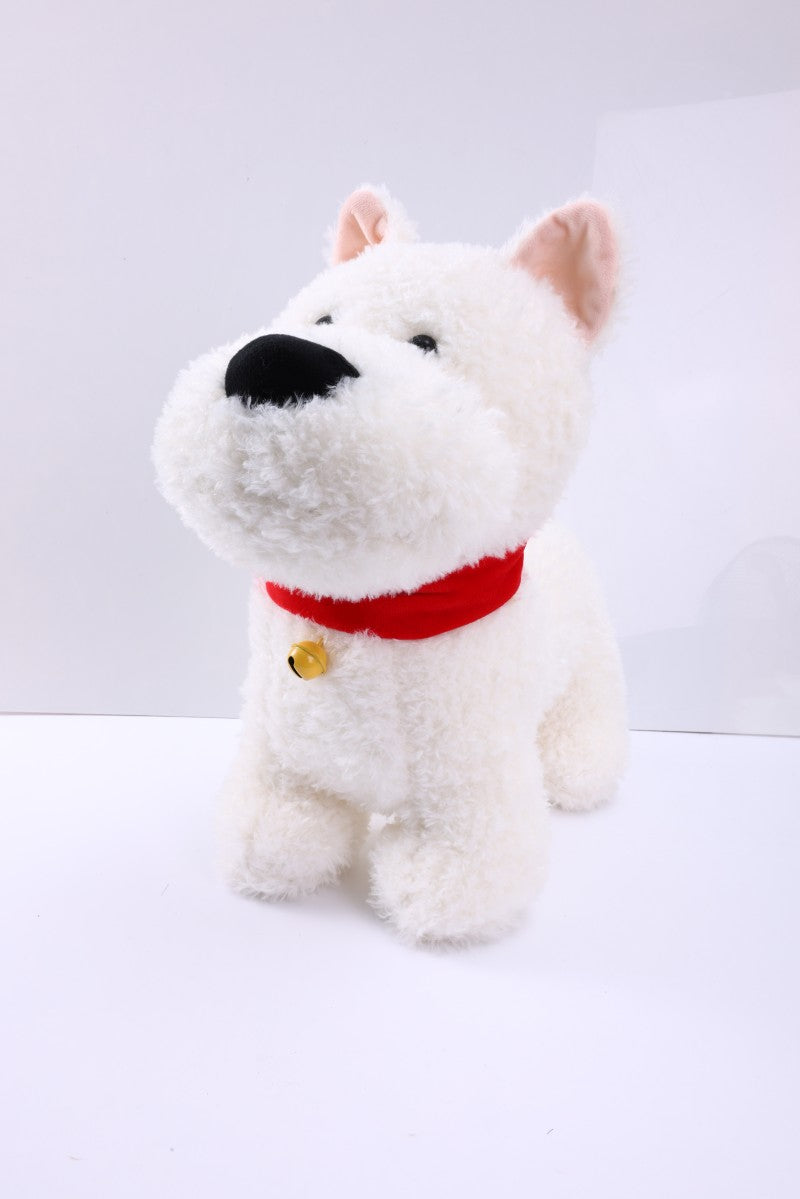 ILAHUI West Highland Dog Plush Doll