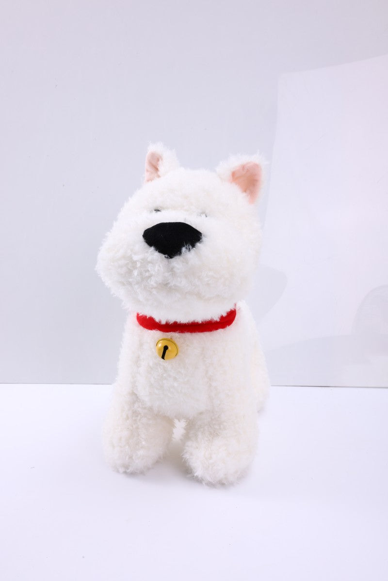 ILAHUI West Highland Dog Plush Doll