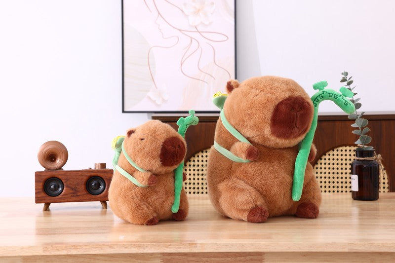 ILAHUI Adorable Capybara Plush Doll