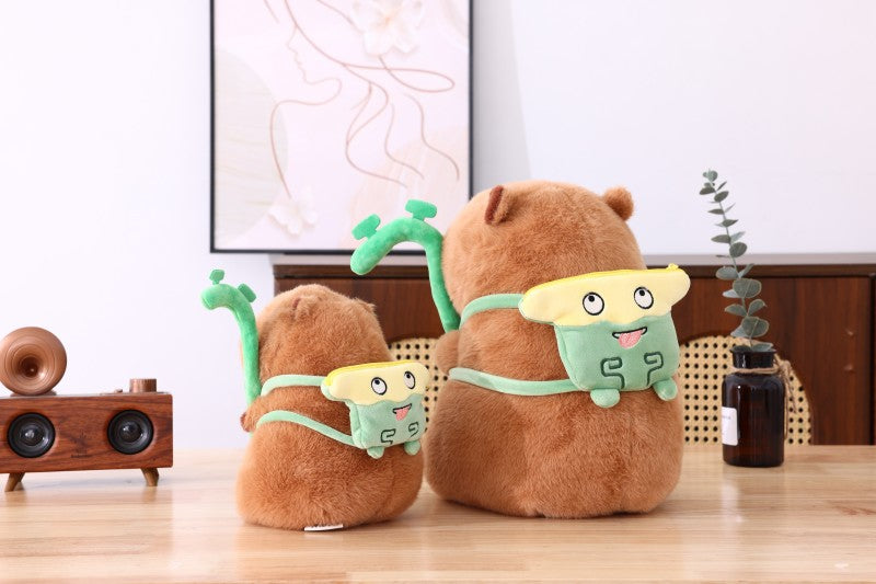 ILAHUI Adorable Capybara Plush Doll