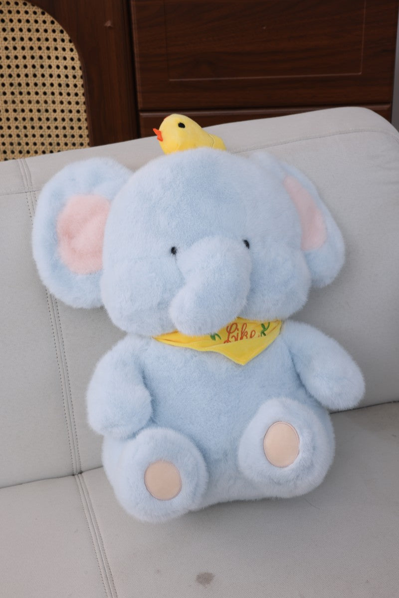 ILAHUI Happy Sitting Elephant Doll 32950650