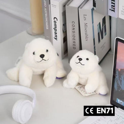 ILAHUI Kawaii Polar Bear Plush Toy 16214430