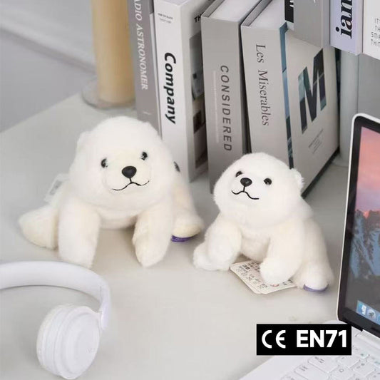 ILAHUI Kawaii Polar Bear Plush Toy 16214430