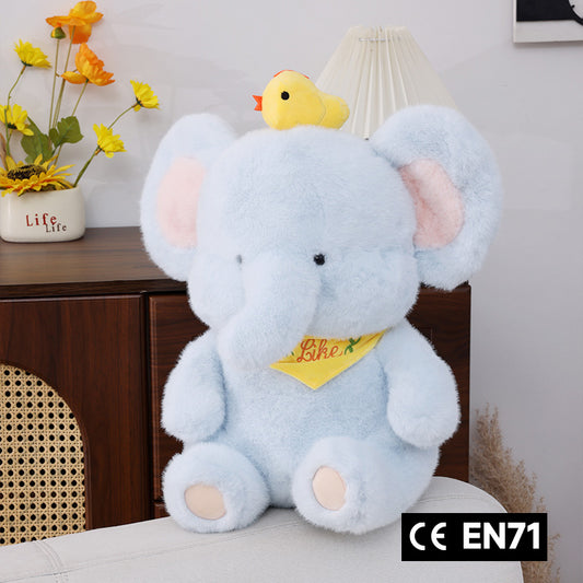 ILAHUI Happy Sitting Elephant Doll 32950650