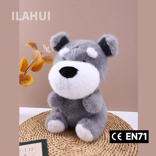 ILAHUI Sitting Backpack Schnauzer Plushie 35458810