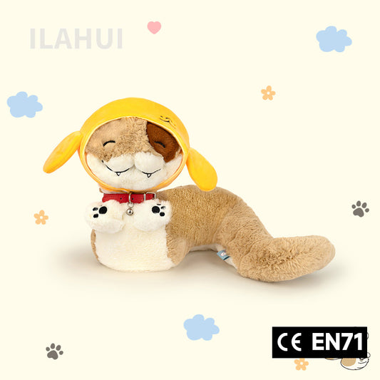 ILAHUI Puppy Snake Yellow Hat Doll