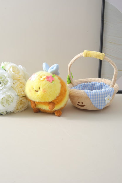 ILAHUI 15cm Flower Basket Plush Doll 62998760