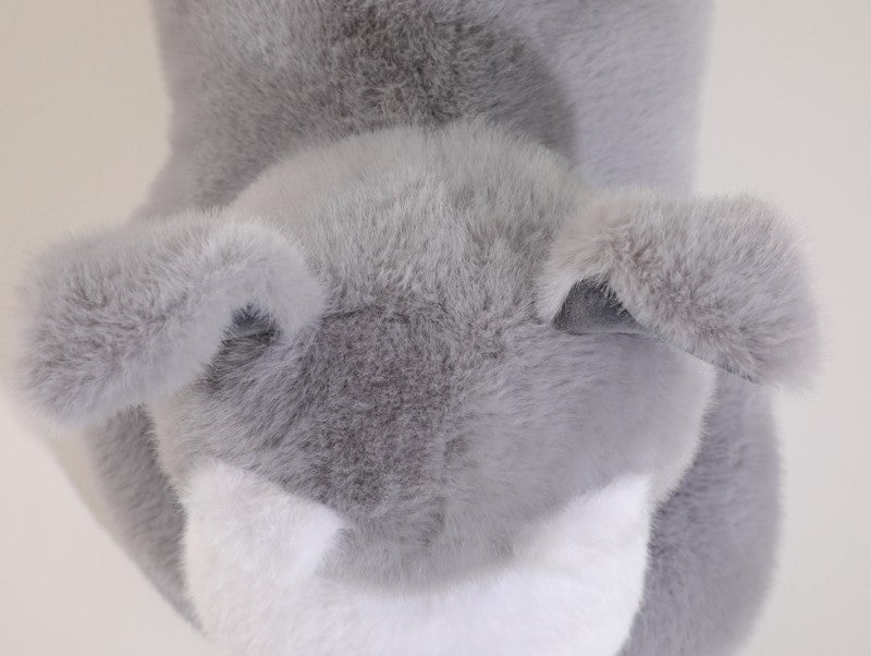 ILAHUI Cute Schnauzer Plush Toy