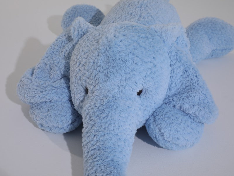 ILAHUI Cute Blue Elephant Doll