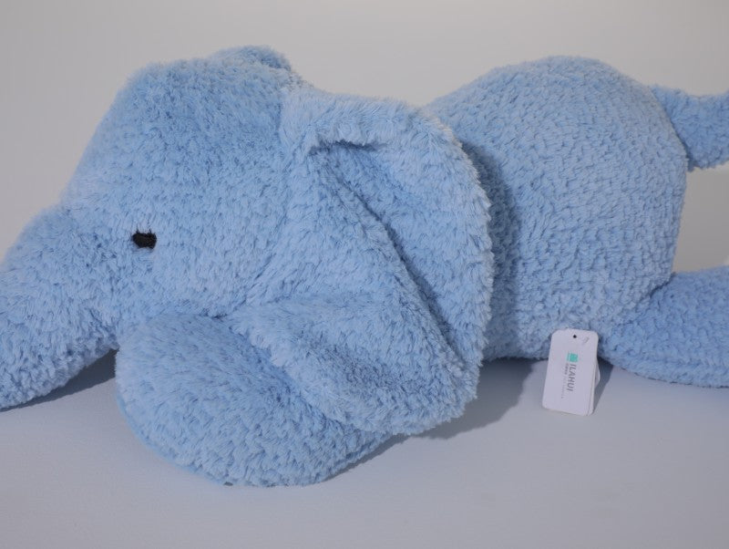 ILAHUI Cute Blue Elephant Doll
