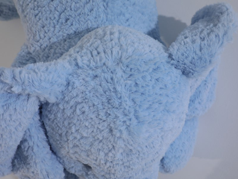 ILAHUI Cute Blue Elephant Doll