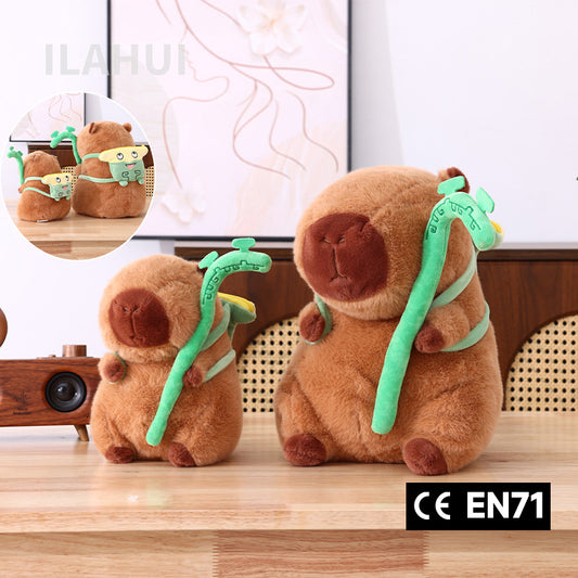 ILAHUI Adorable Capybara Plush Doll