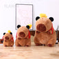 ILAHUI Nezha Capybara Plush Doll
