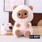 Siamese Cat Cake Backpack Plush Doll 22cm 62930580