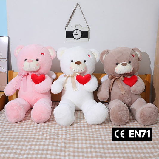 ILAHUI Heart Bear Plush 87995600