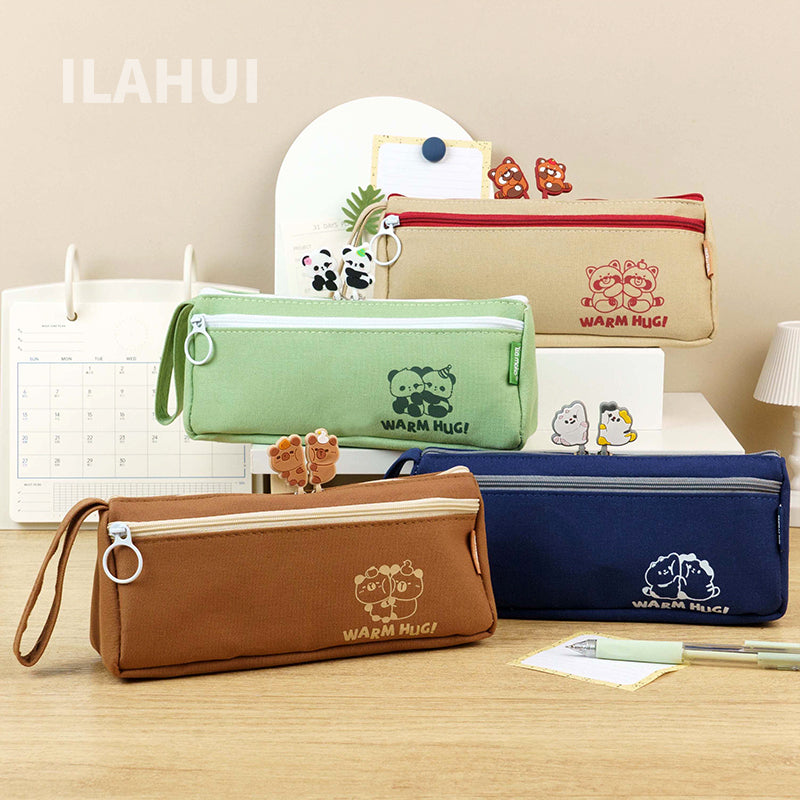 ILAHUI Double-Layer Multi-functional Pencil Case 94772920