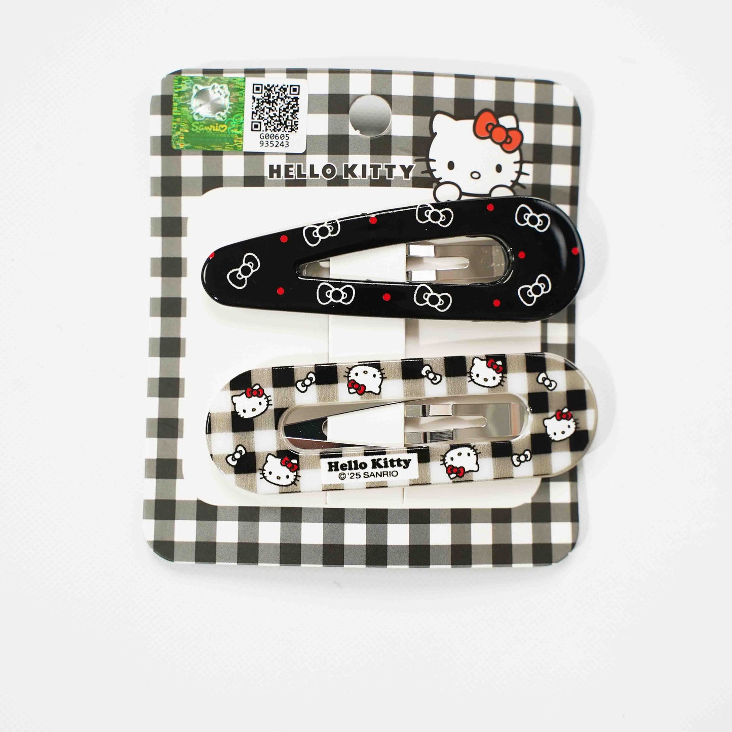 Saniro Black Hair Clip Series