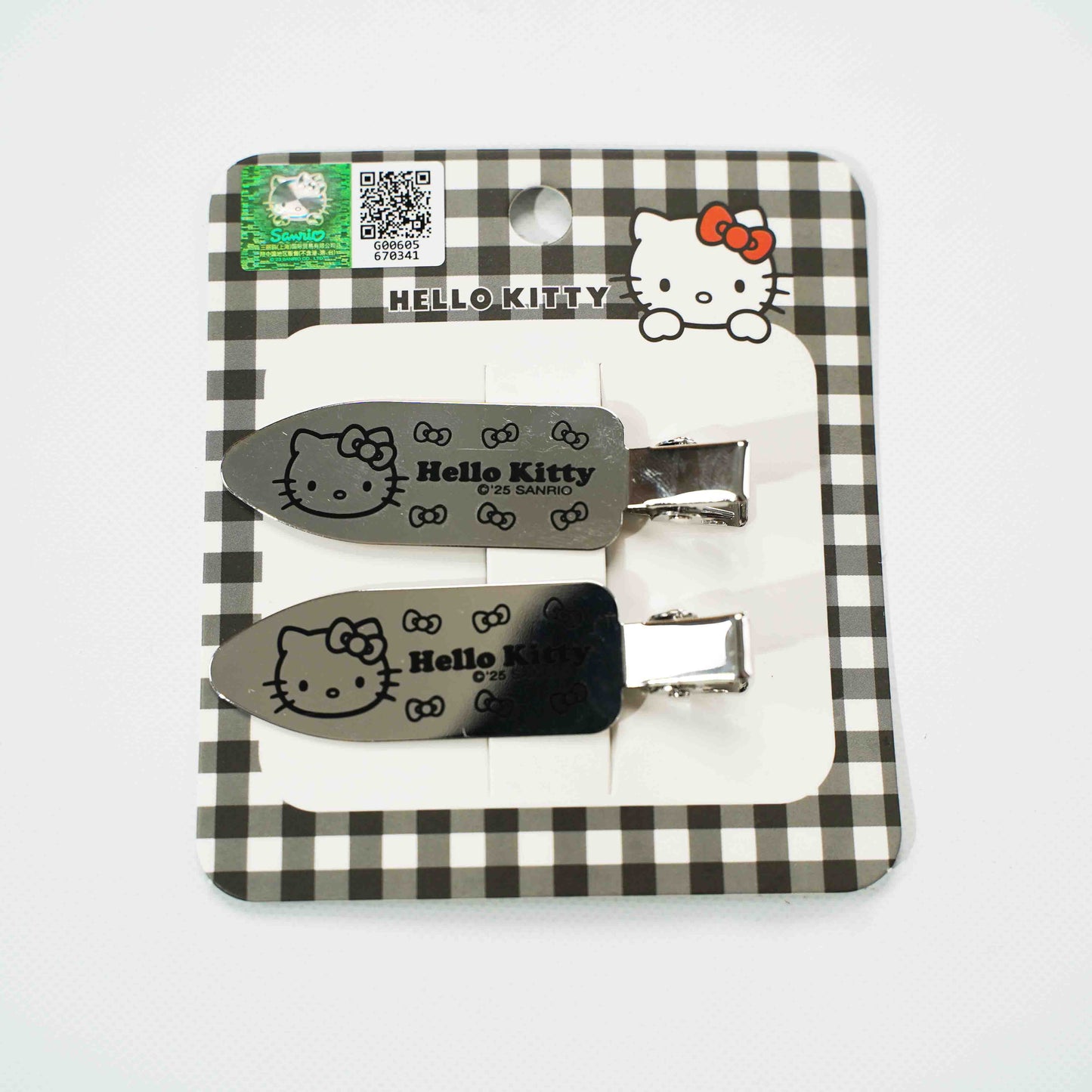 Saniro Black Hair Clip Series