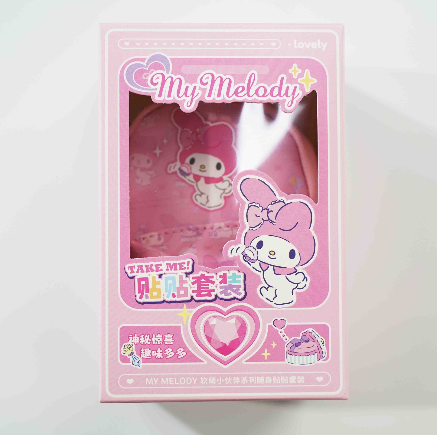 Saniro Sticker Set Box（Kuromi，Mymelody）