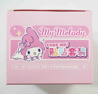 Saniro Sticker Set Box（Kuromi，Mymelody）
