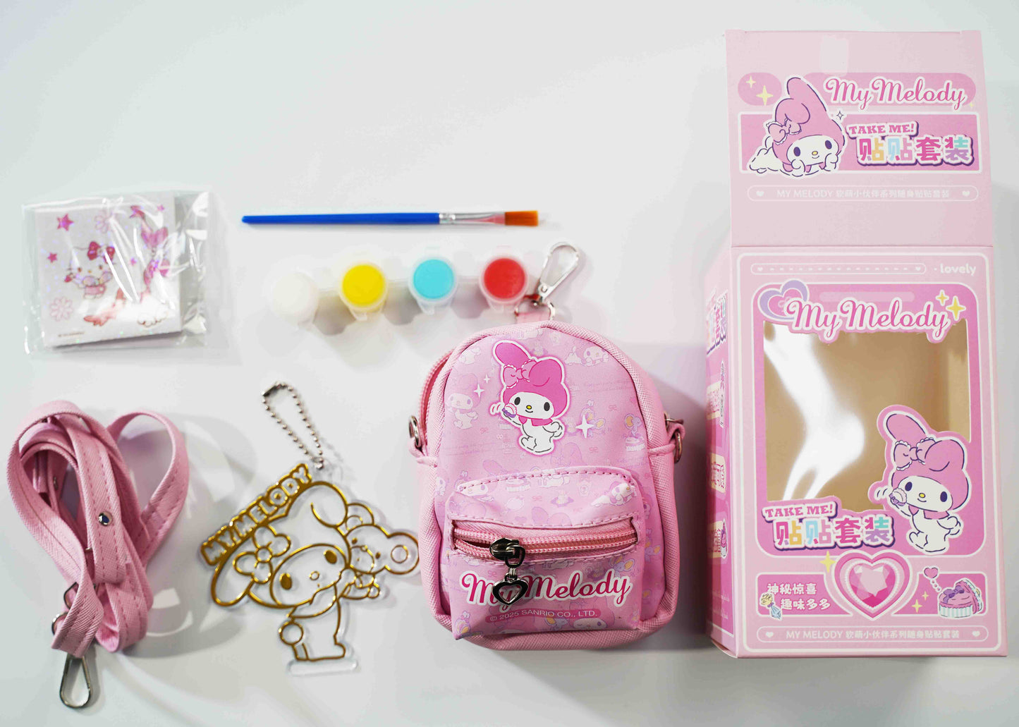 Saniro Sticker Set Box（Kuromi，Mymelody）
