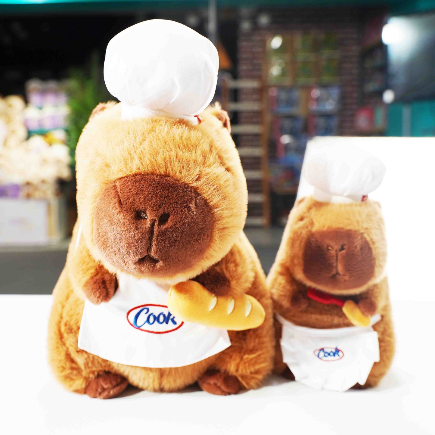 Peluche de carpincho de 22 cm/33 cm