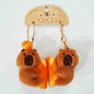 Capybara Couple Magnetic Pendant